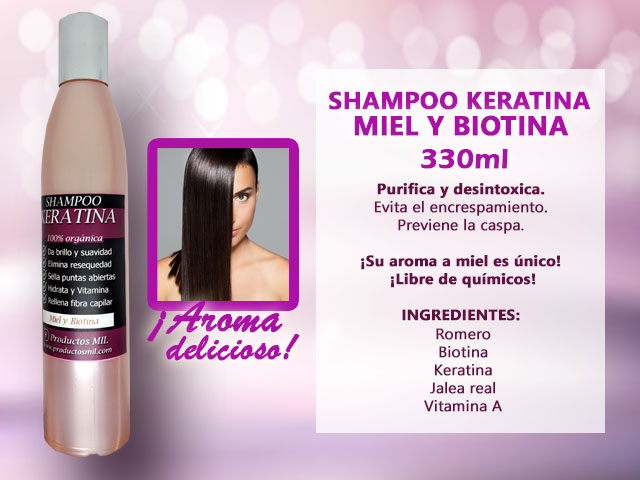 Shampoo Miel y Biotina