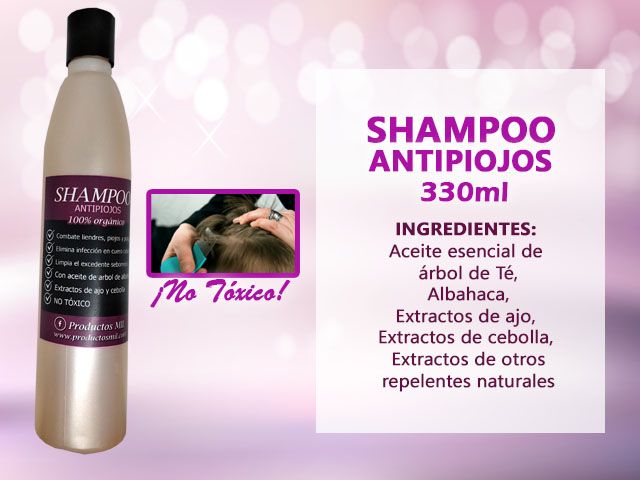 Shampoo Antipiojos