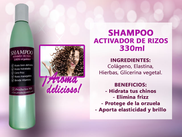 Shampoo Activador de Rizos