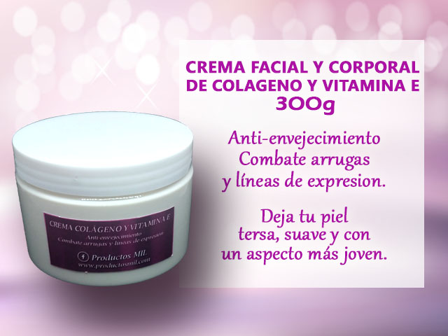 Crema Facial y Corporal de Colágeno