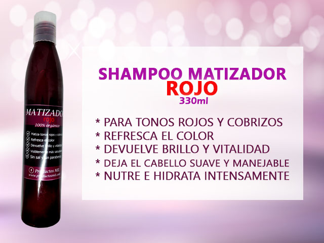 Shampoo Matizador Rojo