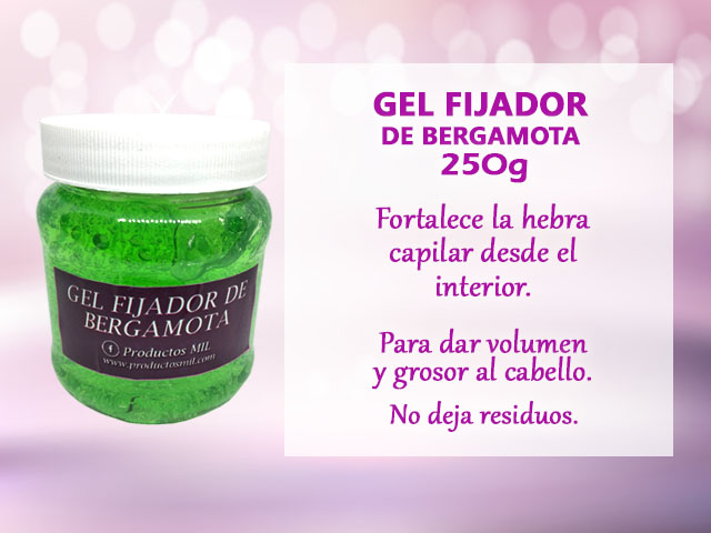 Gel Fijador de Bergamota